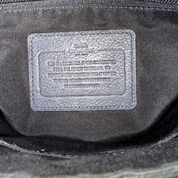 Coach Sullivan Small Messenger Sport Calf Leather Midnight/Denim F72108 - Picture 10 of 13